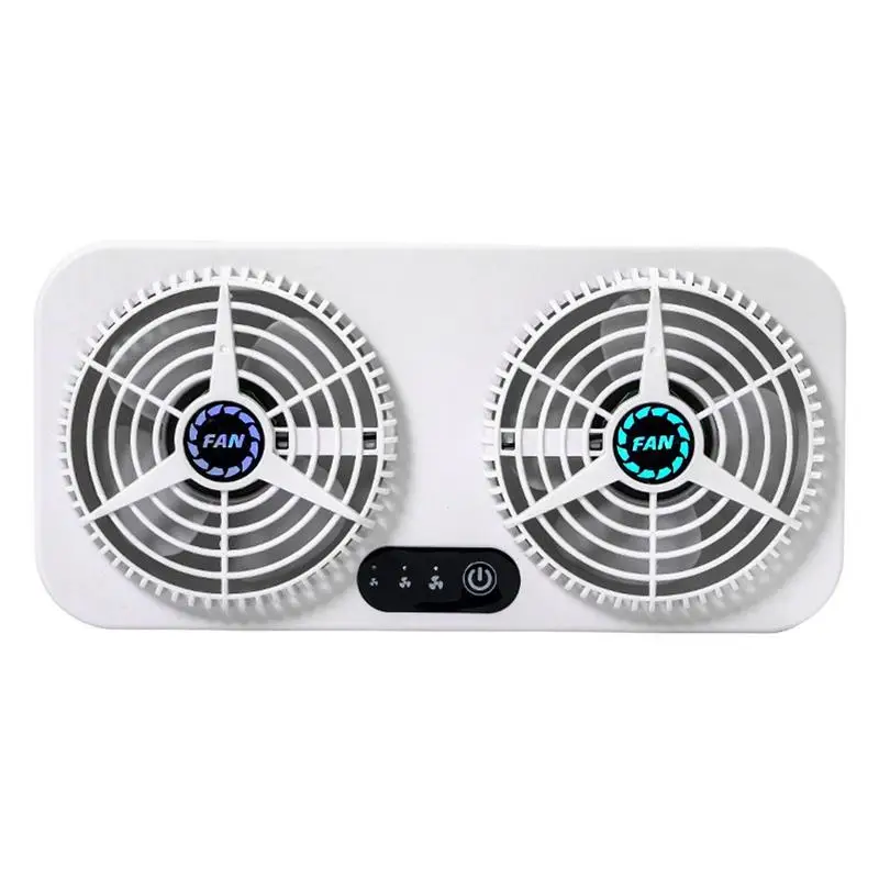 

Car Fan Cooling Solar Powered Car Exhaust Cooling Fan Vent Exhaust Radiator For Auto Cooler Air Fan Eliminate The Auto Peculiar