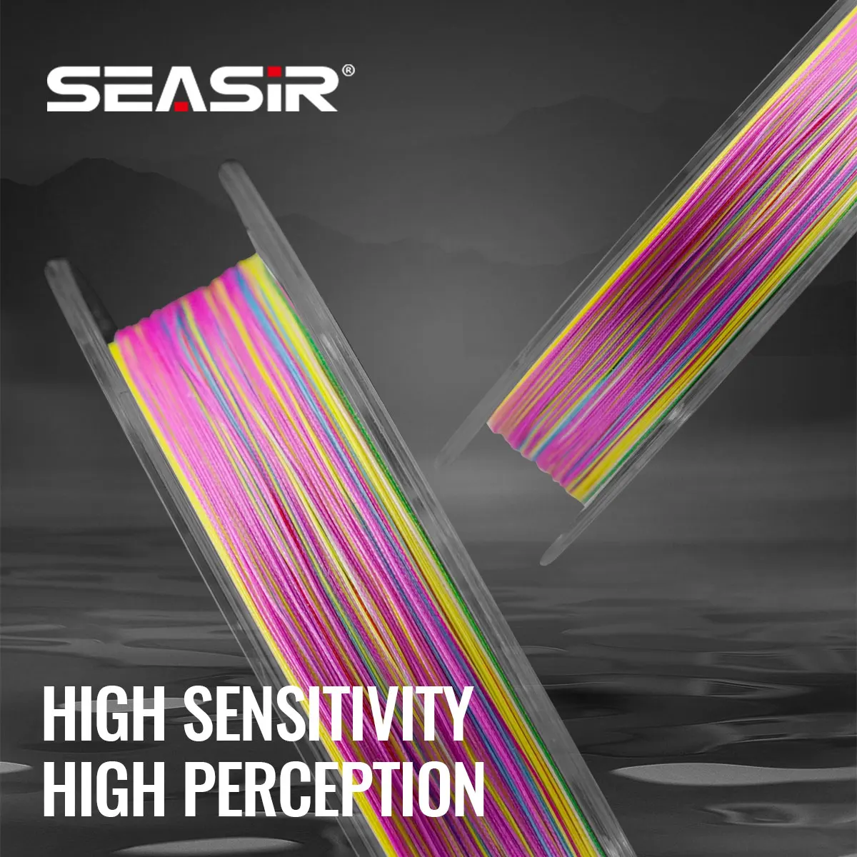 Seasir Bull Max 8, плетеная полиэтиленовая многоцветная леска японского качества, 0,8-6,0, 300 м (10 м * 5 цветов * 6) 15-70 фунтов, высокопрочная основная леска (art.: 3920cf2f2ea10) - 3920cf2f2ea10