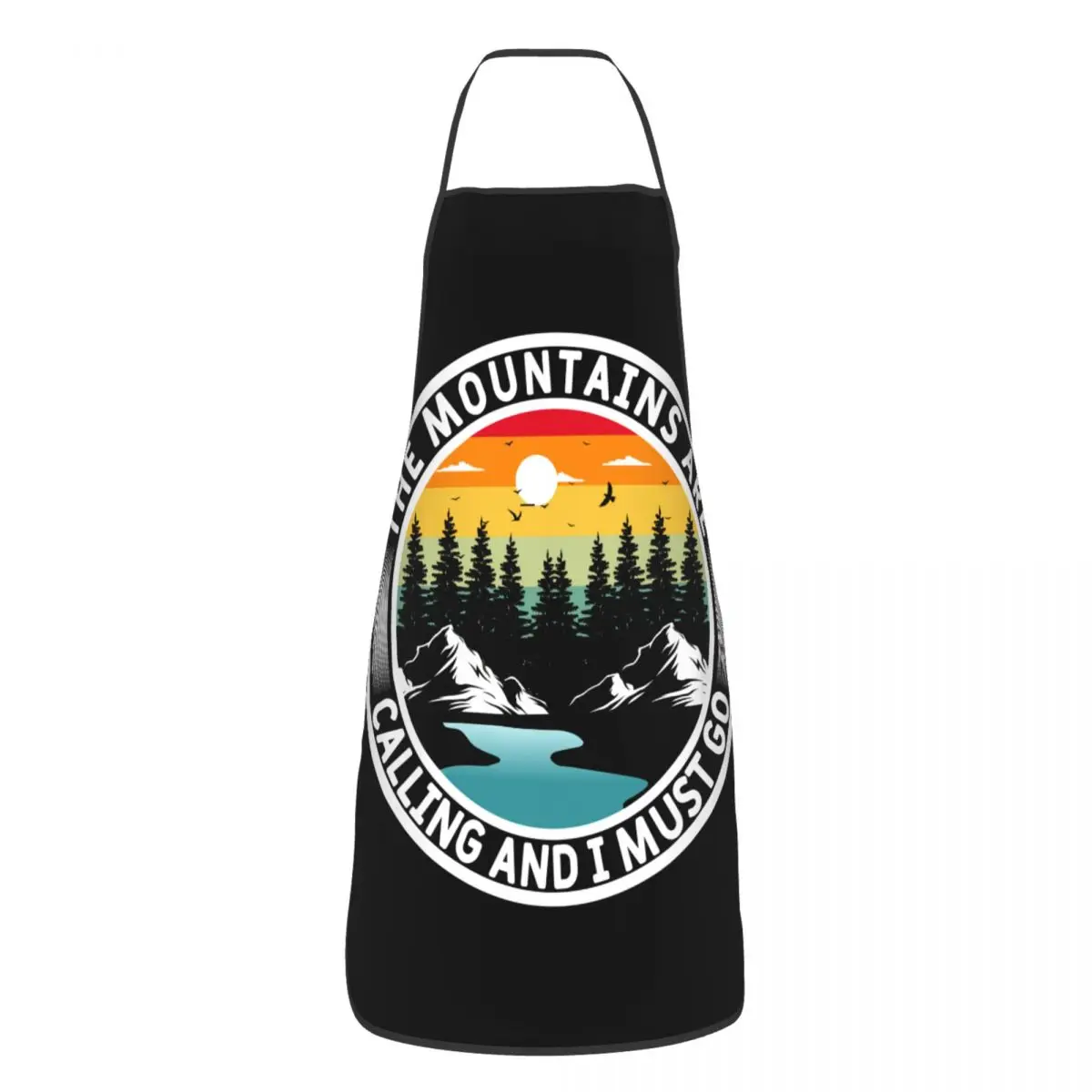 Пользовательские горы Awake The Soul нагрудник фартуки унисекс кухня шеф-повар