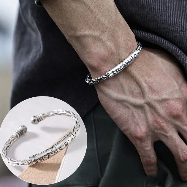 Регулируемый браслет MEETSOFT из серебра 925 пробы