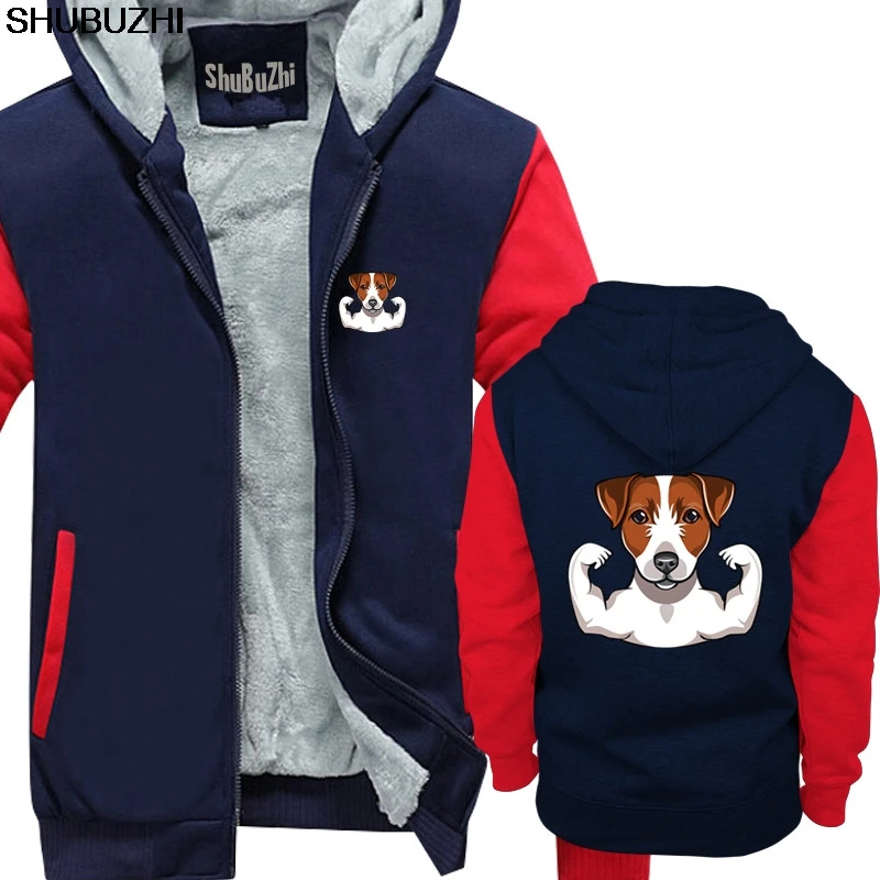 

JACK RUSSELL Terrier warm coat Hashtag Hunderasse hoody Herren Damen Tiere Haustier Casual pride warm coat men sbz395