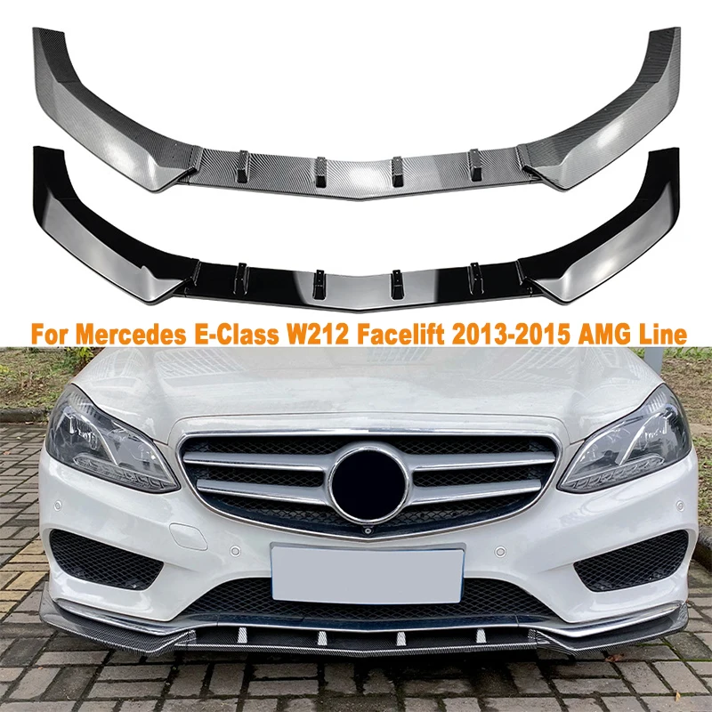 

Сплиттер для переднего бампера Mercedes E-Class W212 Facelift 2013-2015 AMG