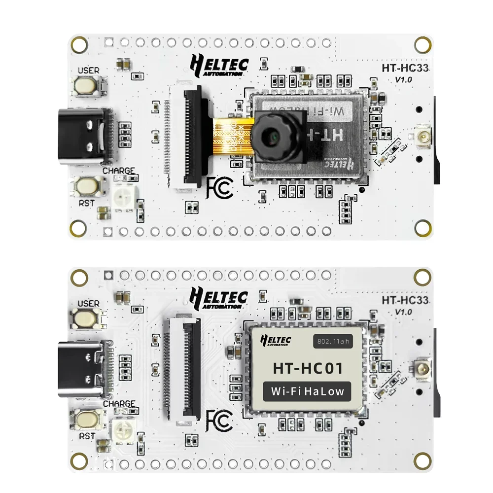 HT-HC33 на базе ESP32-S3 MCU Wi-Fi HaLow Модуль Плата разработки камеры 24 ГГц Sub 1 ГГц MESH Access IoT Скорость до 32 Мбитс (art.: 3920cecd3e6c7) - 3920cecd3e6c7