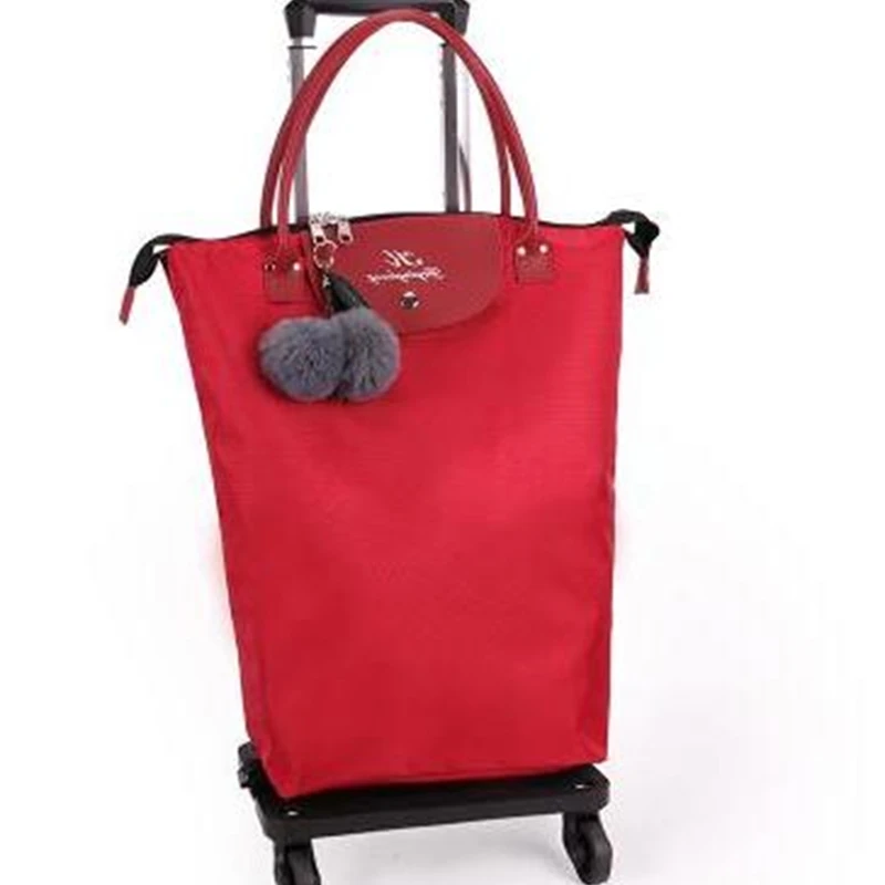 New Women Travel trolley bags Women bag wheels wheeled bags carry on luggage Bags on wheels trolley bags Rolling Luggage bag