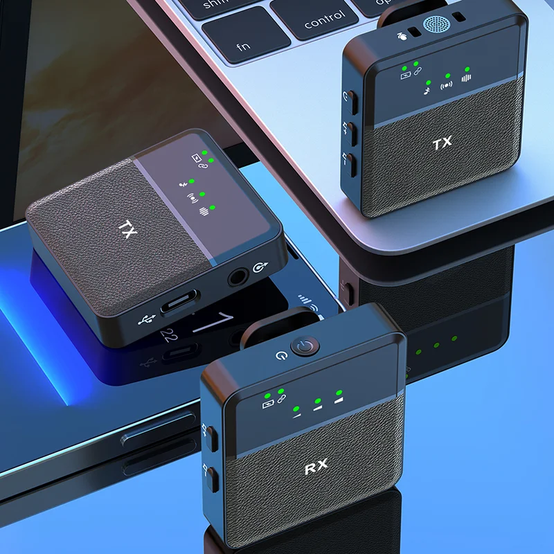 Микрофон ELECTERMI SX9 обновленный беспроводной петличный микрофон динамик для записи