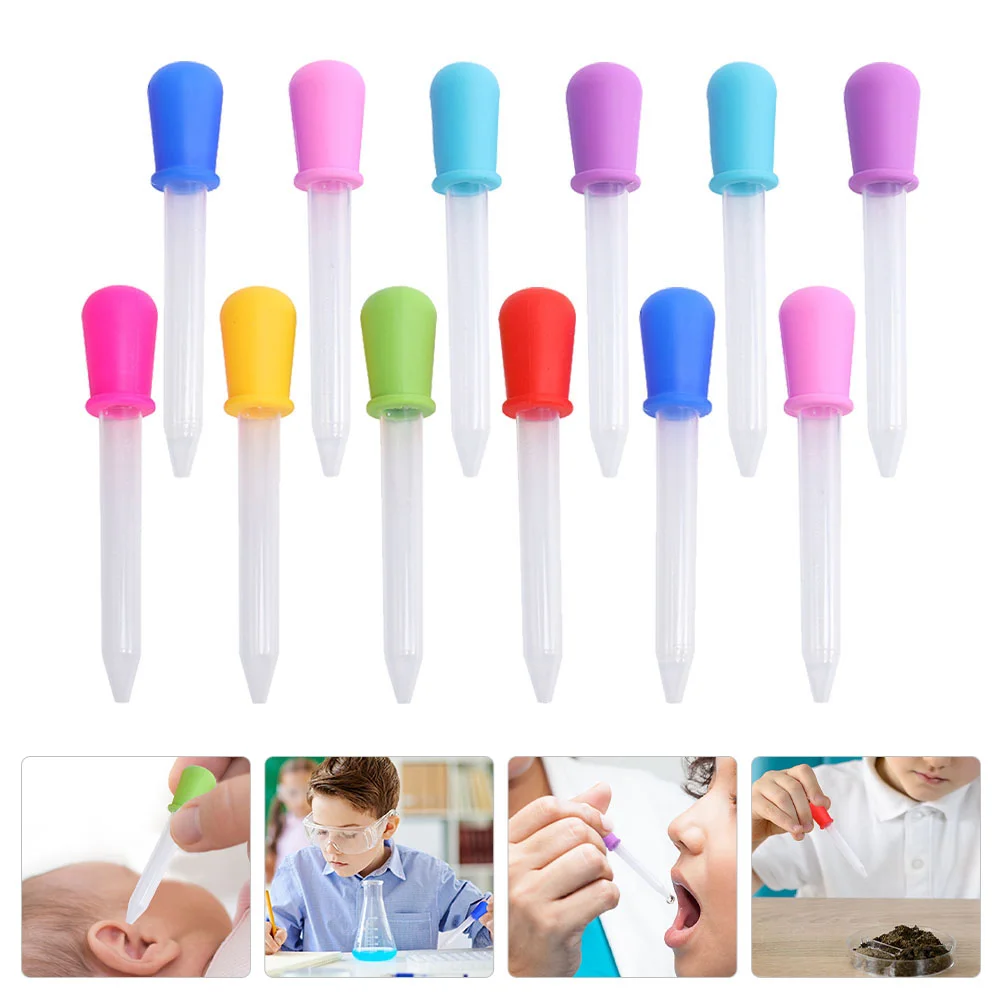 

Dropper Droppers Pipettes Candy Feeding Silicone Oil Dispenser Liquid Kids Eye Water Baby Portable Making Feeder Children