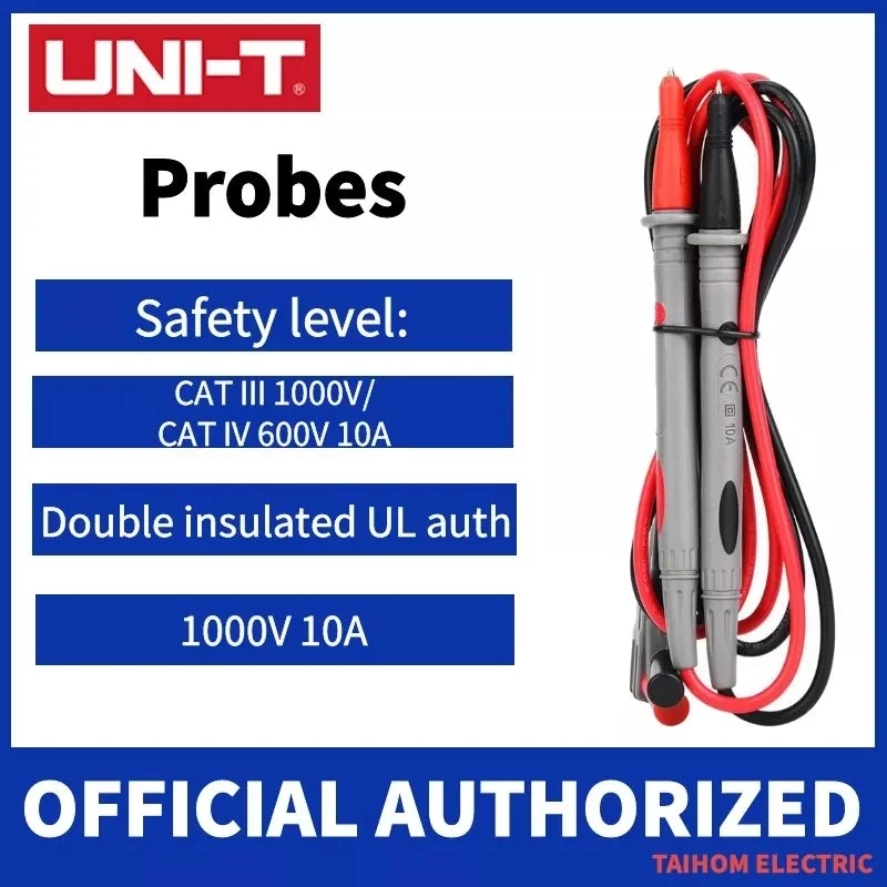 

Фонарь диаметром 1000 В, 10 А, щуп с наружной резьбой, 900 мм, CAT III, 1000 В, 10 А, наконечник с наружной резьбой