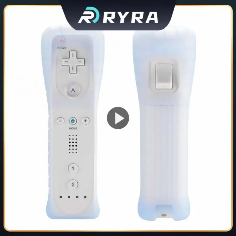 

Black Remote Silicone Case Hight Quality For Wii Remote Contoller Case Cover Skin Replacement Right Handle Gaming Accessories