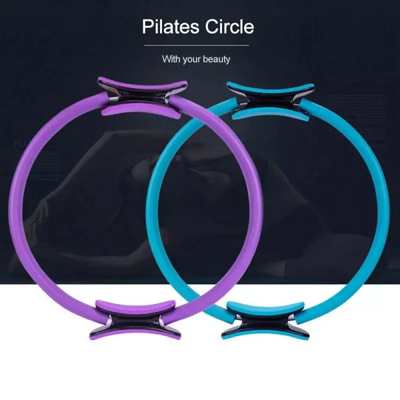 New in Circle Yoga Training Pilates Circle Home Fitness Sport Body Building Gym Workout Magic Yoga Circle Resistance Training fr