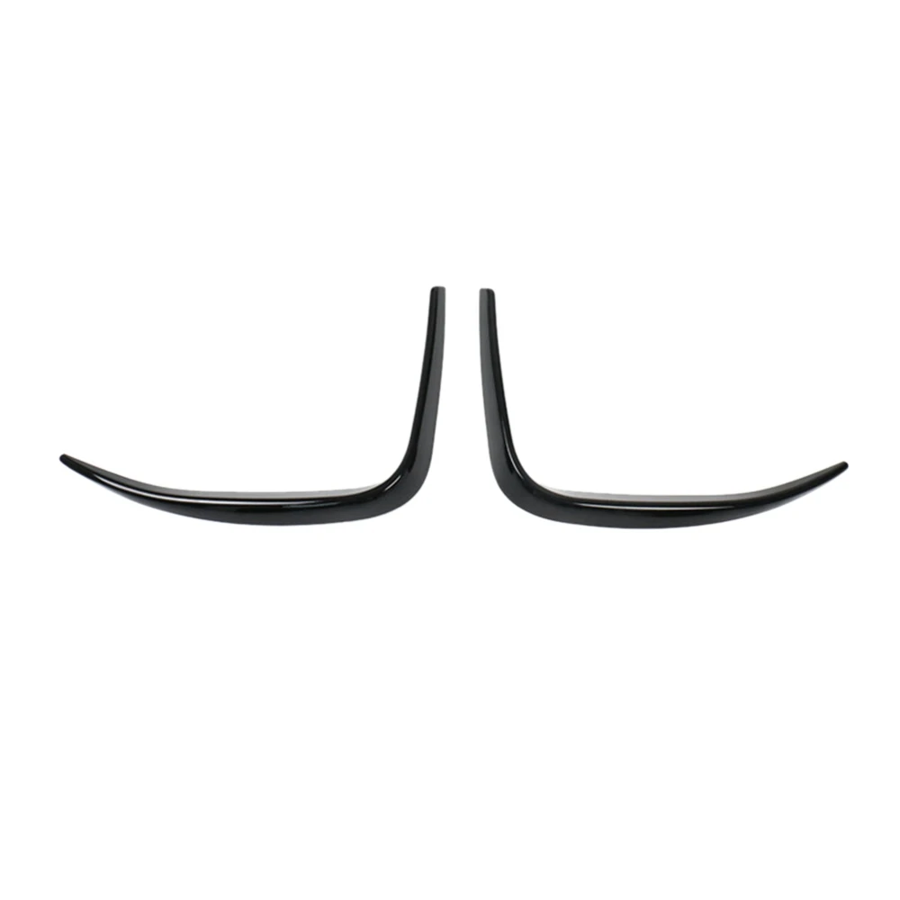

Car Glossy Black Front Bumper Splitter Spoilers Canard Air Knife Surround Trim for Ford Mustang Mach-E 2020 2021 2022
