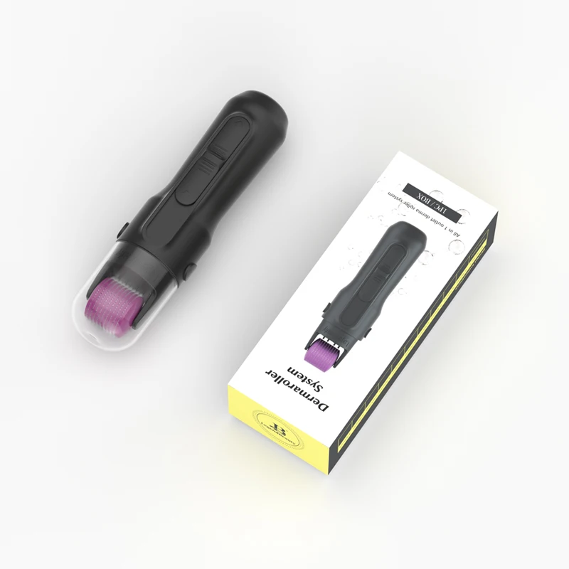 Новое поступление ролик Derma для роста волос демаркалер с резервуаром хранения