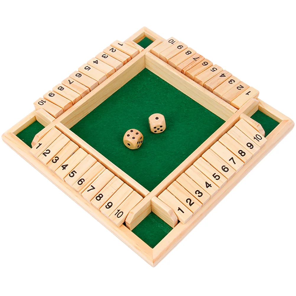 

Game Box Board Shut The Dice Family Wooden Games Pub Math Tabledrinking Numbers Travel Strategy Party Night Desktop Toys Way