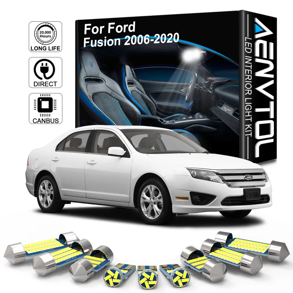 Комплект осветительных приборов AENVTOL для салона Ford Fusion 2006 2007 2008 2009 2010 2011 2012 2013 2014