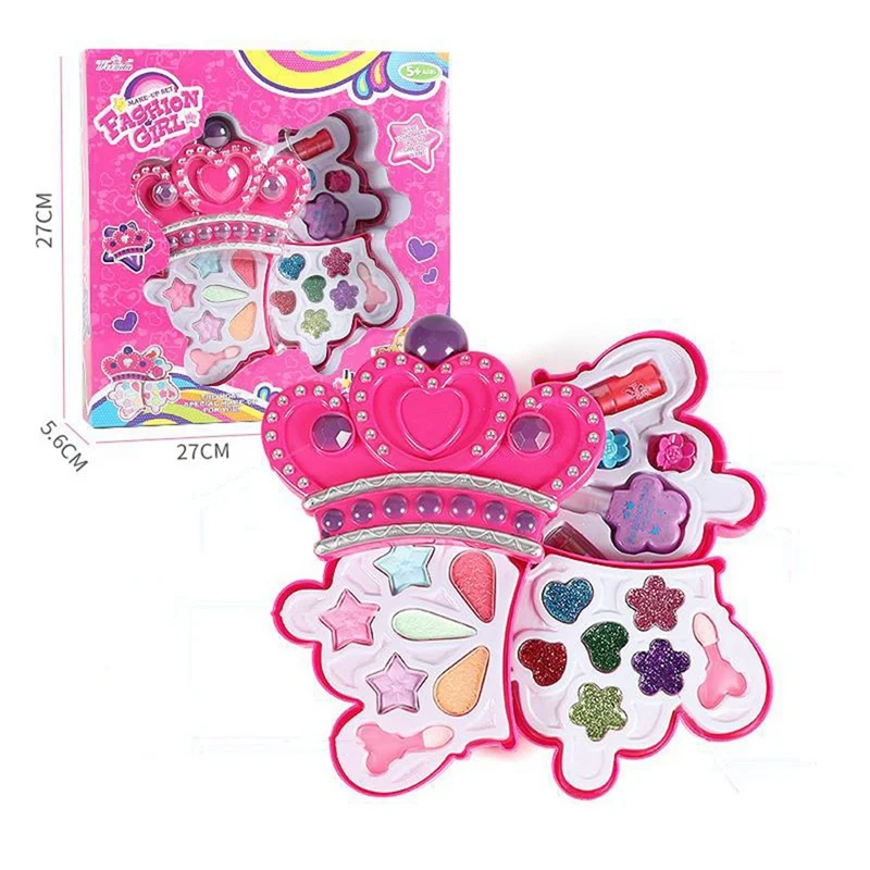 

Children's Girls Beauty Toys Set Make Up Tools Kids Pretend Play Toy Suit Baby Educational Game Pretend Play Games Gifts