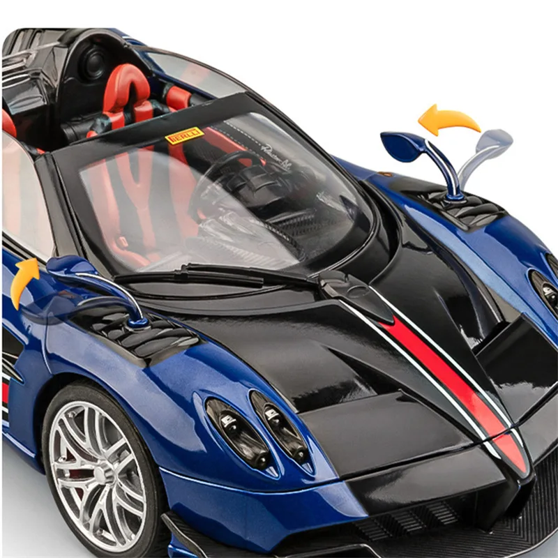 1:18 Pagani Huayra BC модель спортивного автомобиля из сплава литая металлическая Модель