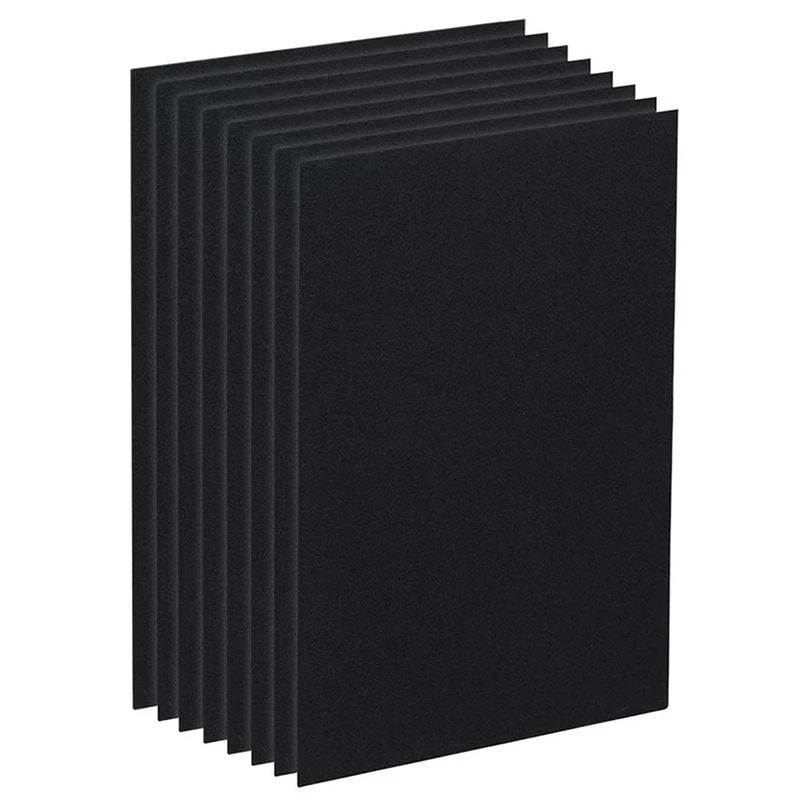 8PCS Premium Carbon Activated Pre Filters Air Purifier Acces