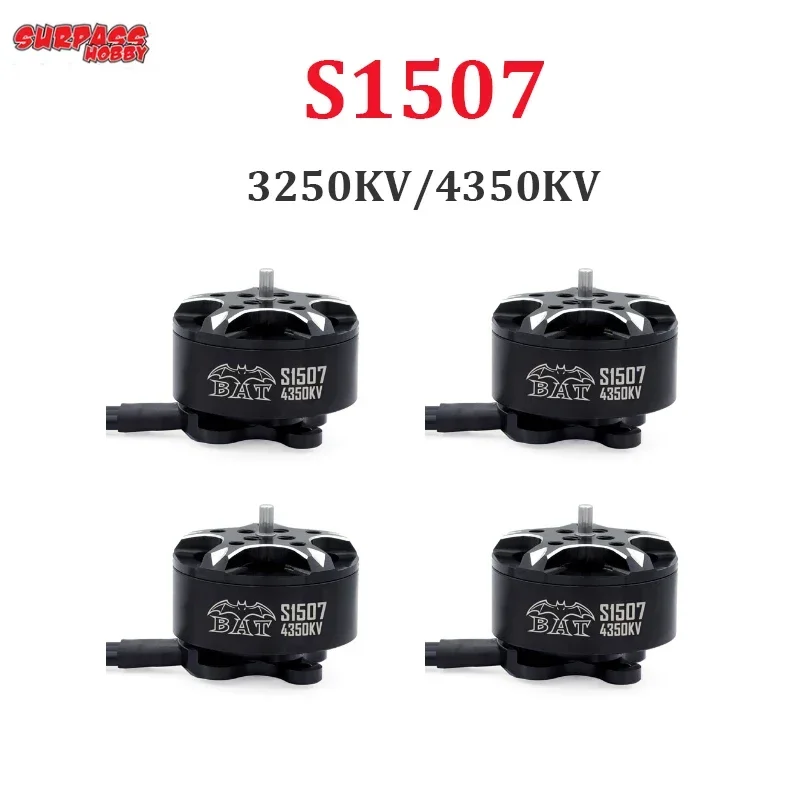 SURPASS-HOBBY S1507 3250KV/4350KV жестокий бесщеточный двигатель 3-дюймовый перекрестный