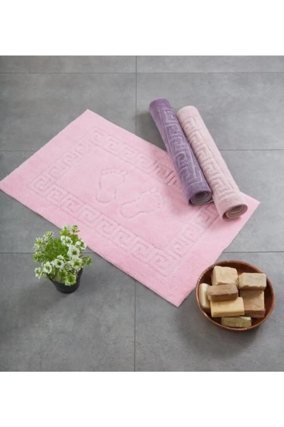 

Набор полотенец для ног с противоскользящей подошвой, 3 дюйма (50 см x 70 см)