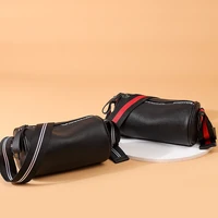 new designer fashion cowhide one shoulder handbag luxury genuine leather handbags diagonal multi purpose chest bag