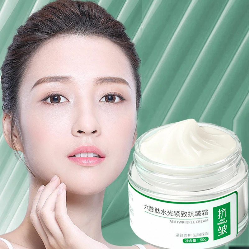 

Hexapeptide Anti wrinkle Cream Firming and Moisturizing Essence Cream whitening cream for dark skin care products free shipping
