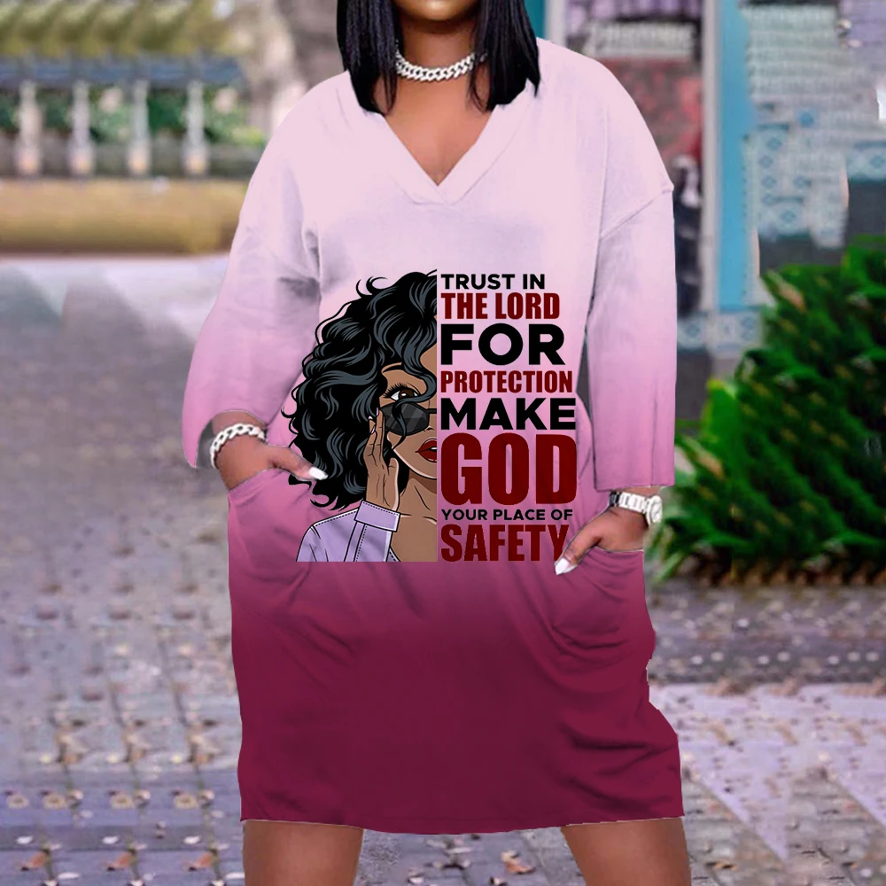 

Fashion Sexy Girl Dress Sexy Long Sleeve Evening Party Midi Dress Women's Fashion Slim Pocket Bohemian Black Girk Beach Dress