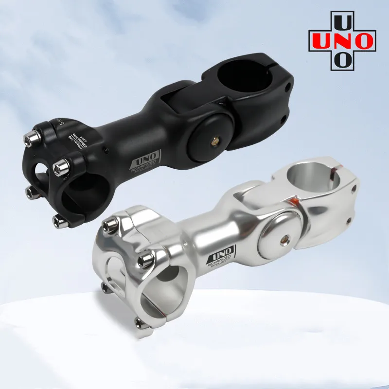 UNO Adjustable MTB Road Bike Stem Riser 25.4/ 31.8MM Bike Stem90-130mm Bicycle Part