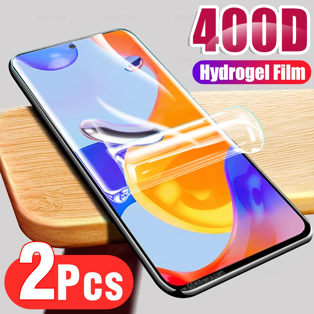 

2 шт., гидрогелевые пленки 99D для Xiaomi Redmi note 11 pro 4G 11s 5G 11T pro plus 11 pro plus 5G 10 pro max 10s 10t 8t 8pro