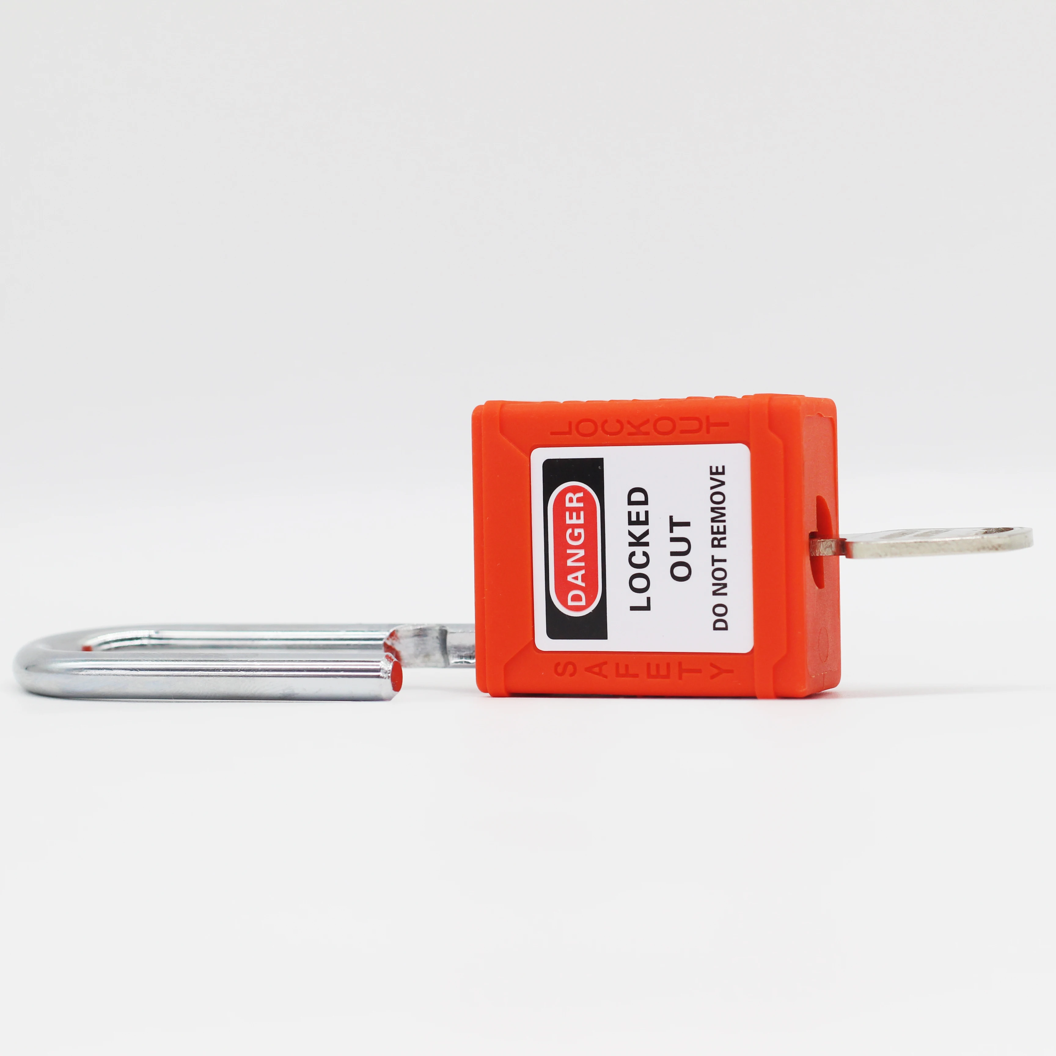 38 мм стальная скоба Loto Safety Padlock Tagout оранжевый защитный замок adecuado para Qociones industrialesy