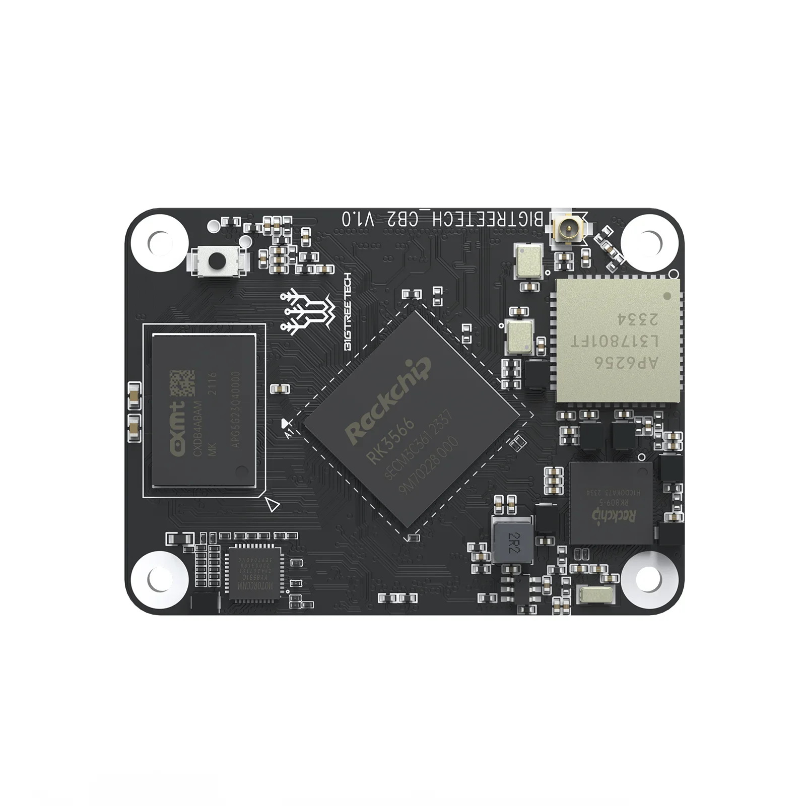 Плата управления BIGTREETECH BTT Pi 2 CB2 RK3566 Гб LPDDR4 32 eMMC CSI DSI интерфейс для Klipper VS Raspberry PI Octopus