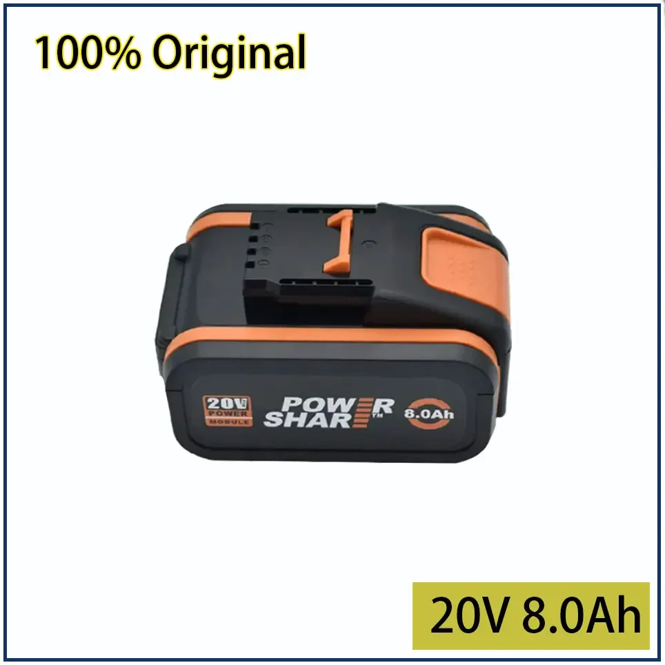 Для аккумулятора 20 В литий-ионный аккумулятор 8000 мАч для Worx WX390/WX176/WX166.4/WX372.1
