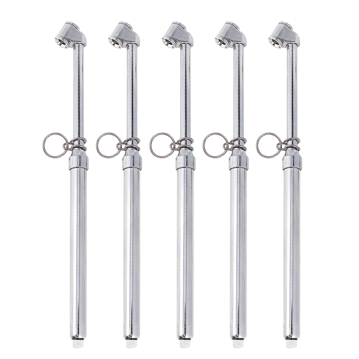 

5 Tire Pressure Gauge Style Dual Trucks Air Gage Accurate Mechanical Wheel Service Checker for Car RV ATV Motorcycle Bike