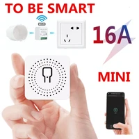 16a mini smart wifi diy switch supports 2 way control smart home universal module works with alexa google home smart life app