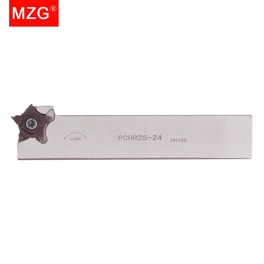 MZG 1PC PENTA Turning Tool PCHR Holder CNC Lathe Tungsten Carbide Stainless Steel Machining Metal Working Groove Cutting Inserts - купить по