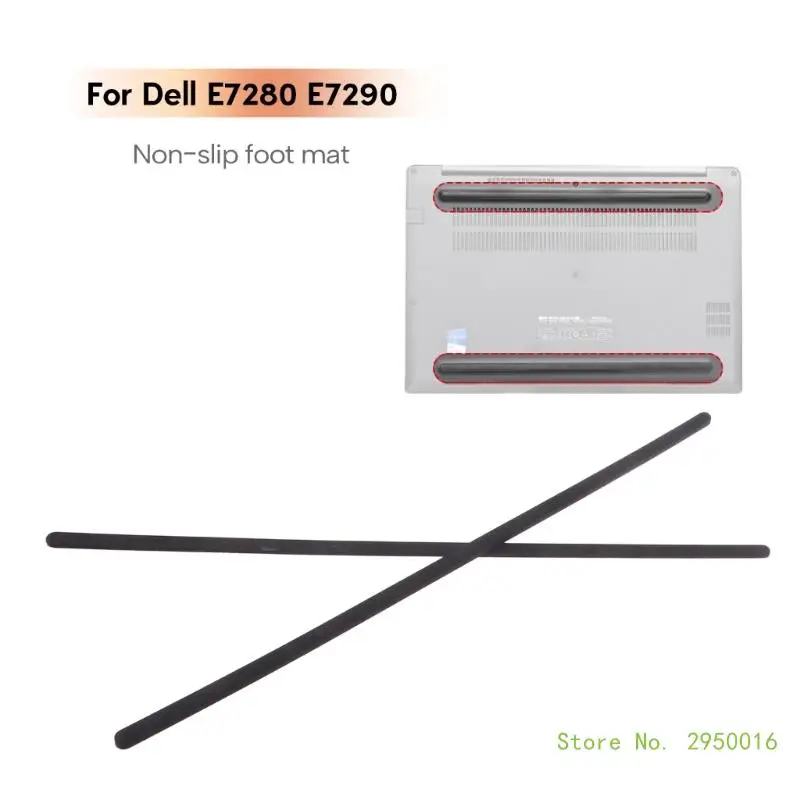 Противоскользящие подушки нижняя крышка ноутбука подставка для E7280 E7290 корпуса
