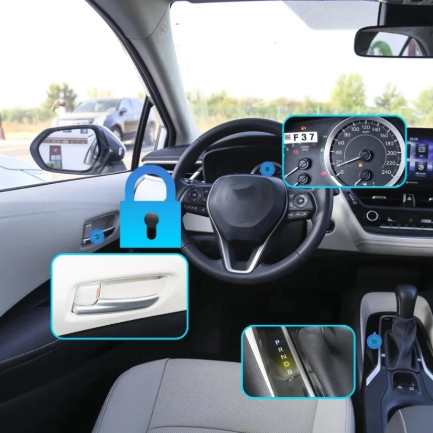 Для Toyota Corolla E210 2019-2021 Автоматический замок скорости OBD Устройство закрытия двери