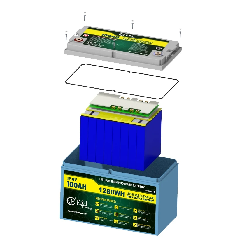

Водонепроницаемые аккумуляторные блоки lifepo4 12,8 В, Ач, IP67, поддержка 4 серий, неограниченное параллельное соединение для морских, домов на колесах, солнечных батарей, кемпинга
