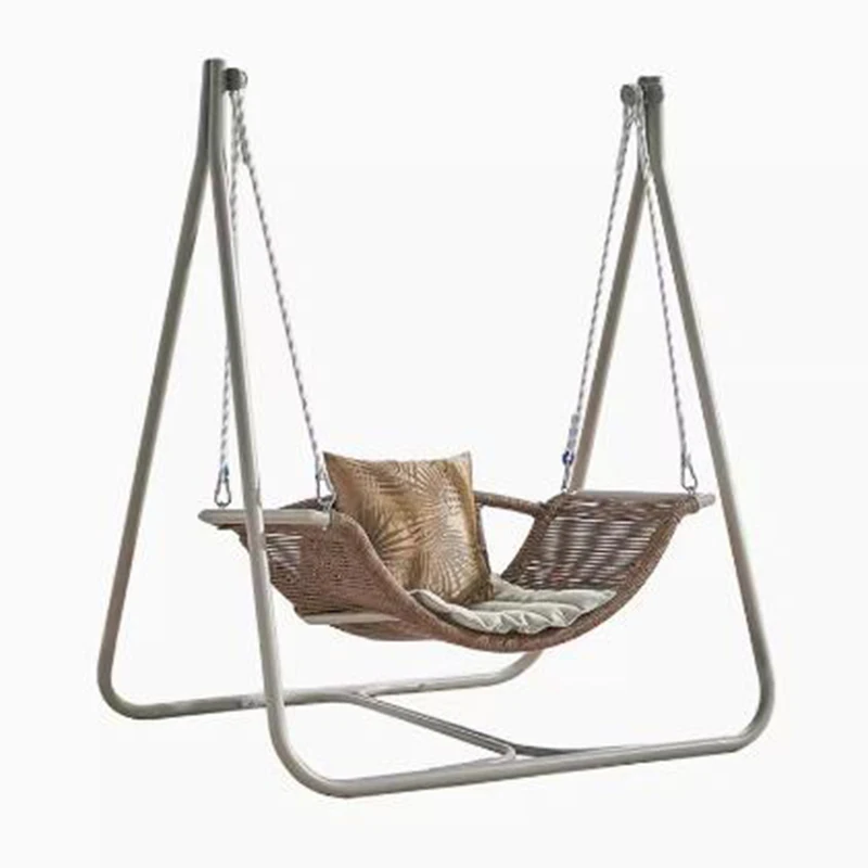 Терраса шезлонг садовые качели для патио подвесной стул тряска роскошные