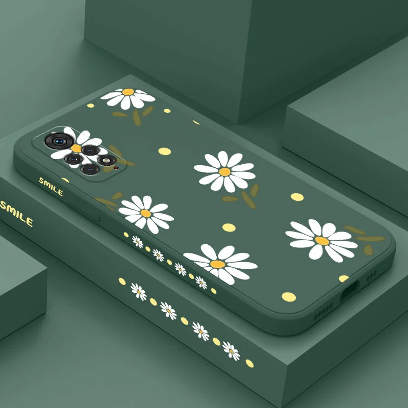 Gentle Daisy Phone Case For Xiaomi Redmi Note 11 11E 11S 11T 10 10A 10T 10S 9T 9 8 7 Pro Plus 10C 9A 9C 9T 4G 5G Cover