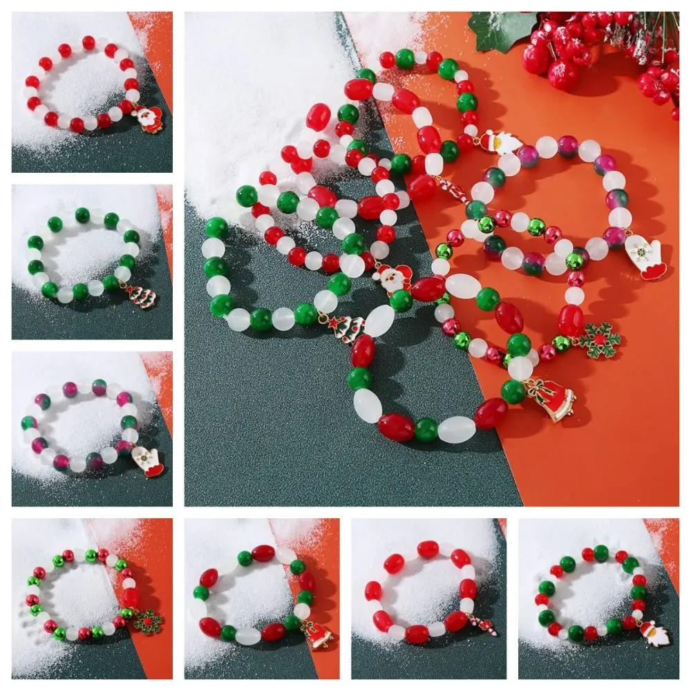 Kriss Kringle Candy Cane Рождественский браслет Дед Мороз Рождественская елка Веселый