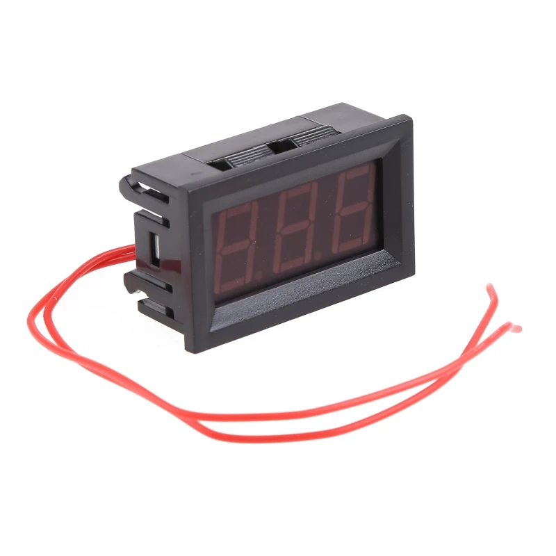 2 Wire 0.56&quot AC 30V-500V LED Digital Voltmeter Voltage Meter Monitor Tester For 110V 220V 380V | Volt Meters