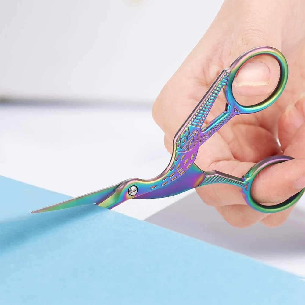 Мини-токарные ножницы острые для дизайна ногтей красочные инструменты из