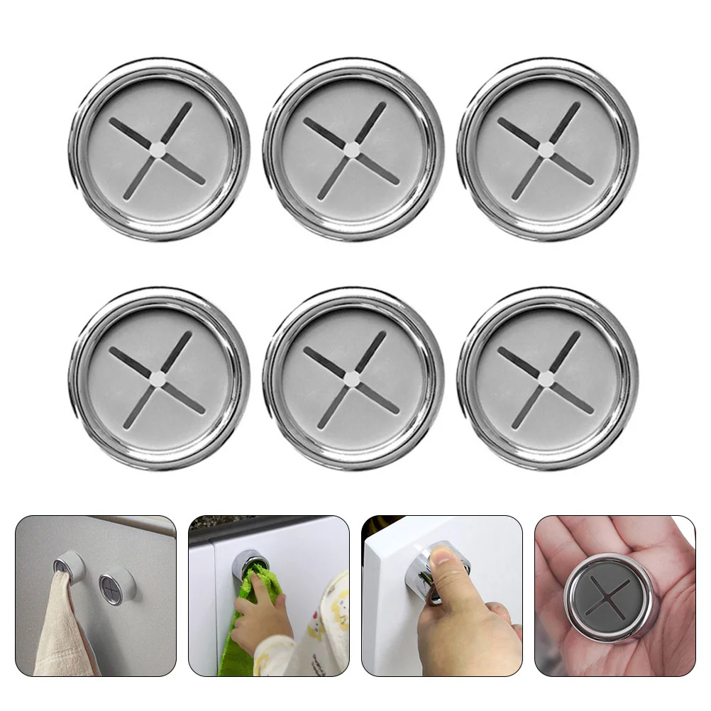 

6 Pcs Hook Premium Durable Professional Self-Adhesive Hooks Home Hook Supplies for Kitchen Bathroom Home