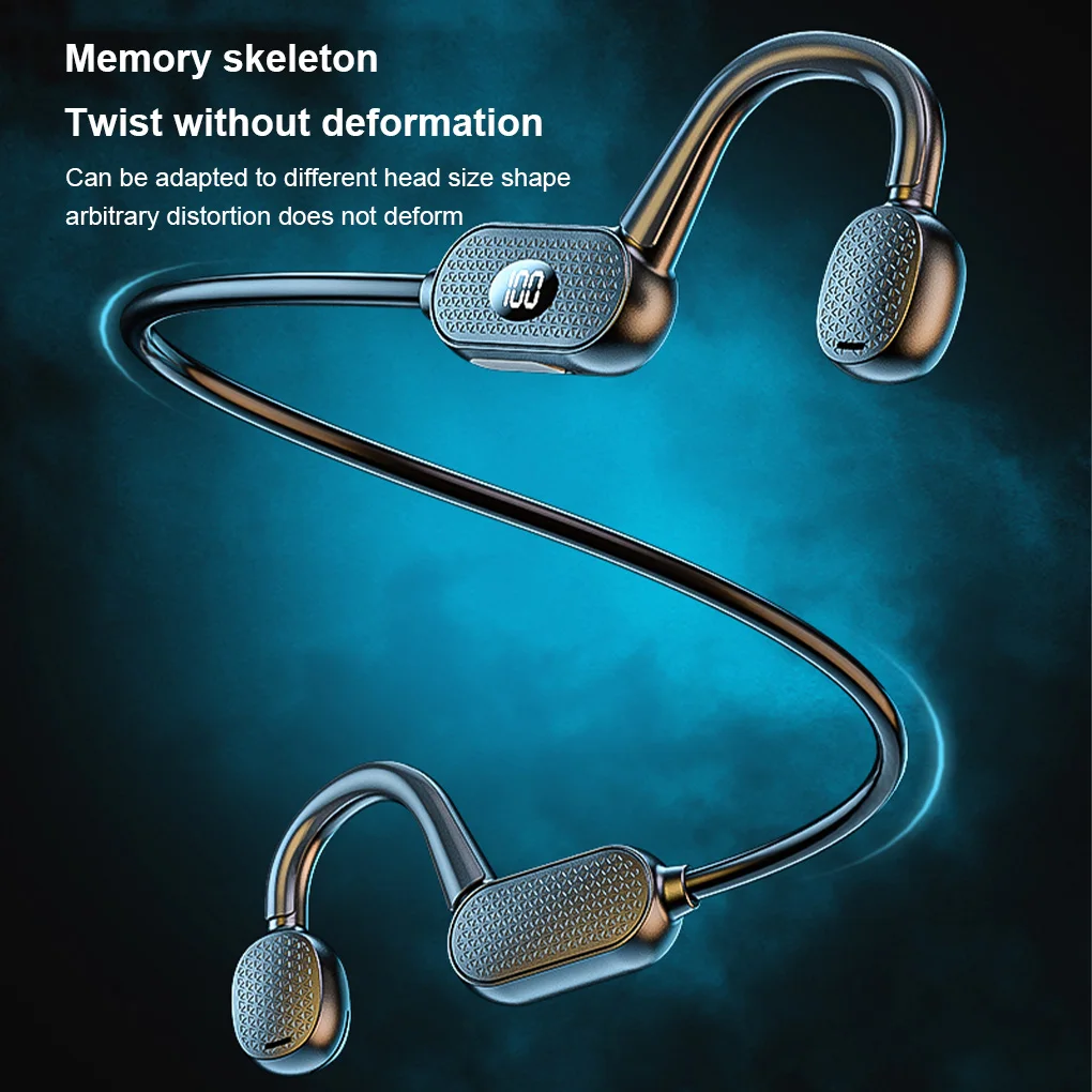 Bluetooth-наушники с костной проводимостью 2022 Спортивная гарнитура для бега