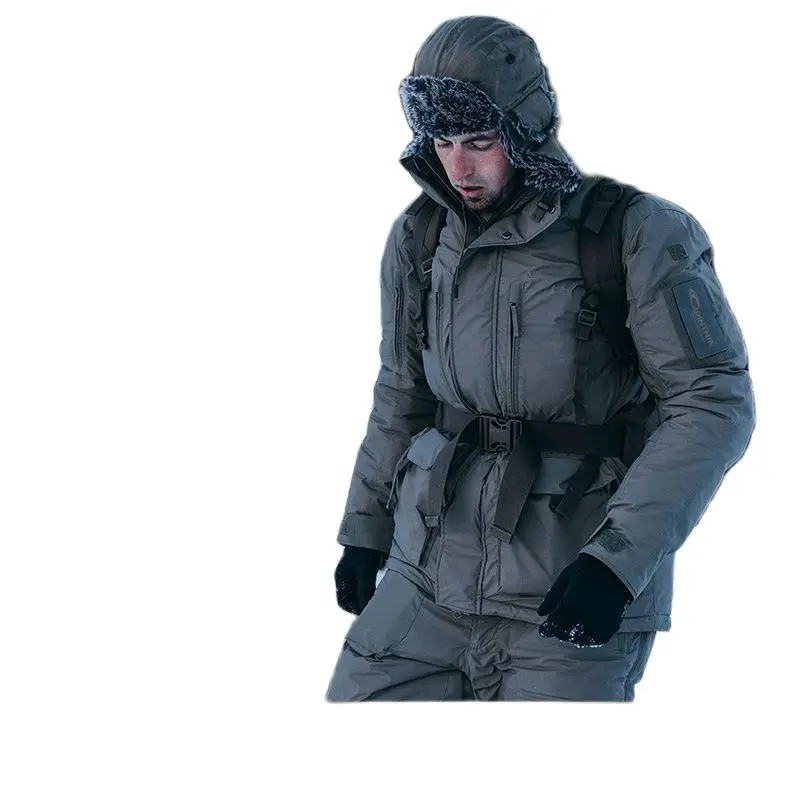 

Outdoor Carinthia Men's ECIG Cotton Coat Thickened Warm Cotton Coat Waterproof Windproof Coat