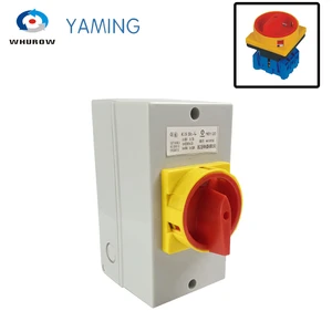 YMD11-32D Manual Isolating Disconnect Switch 690V 32A 3P With Box Rotary Cam Changeover Air-conditoning System And Pump System