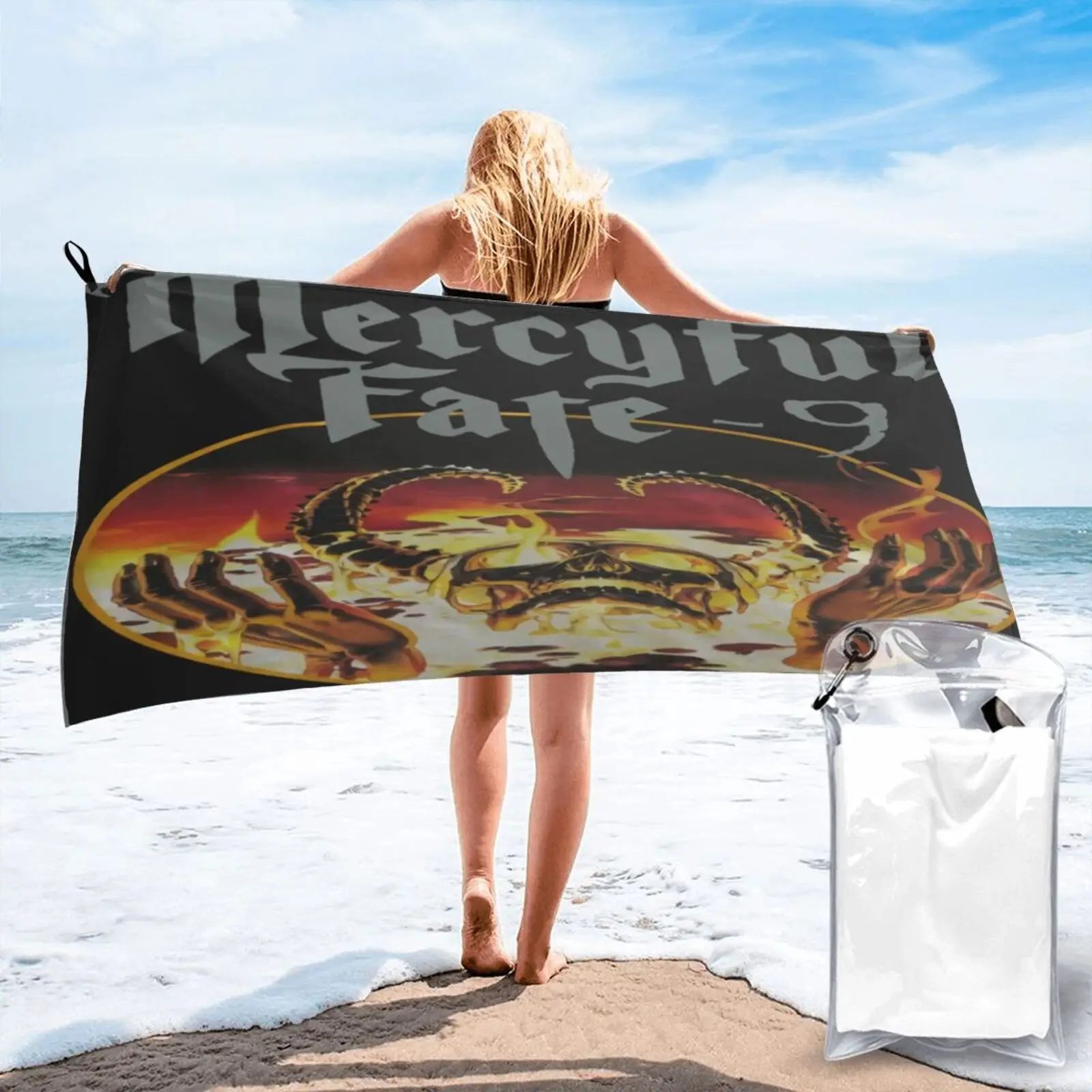 

Mercyful Fate 9, косметическое пляжное полотенце, роскошное пляжное полотенце для спа, пляжное полотенце, банное полотенце, пляжное полотенце