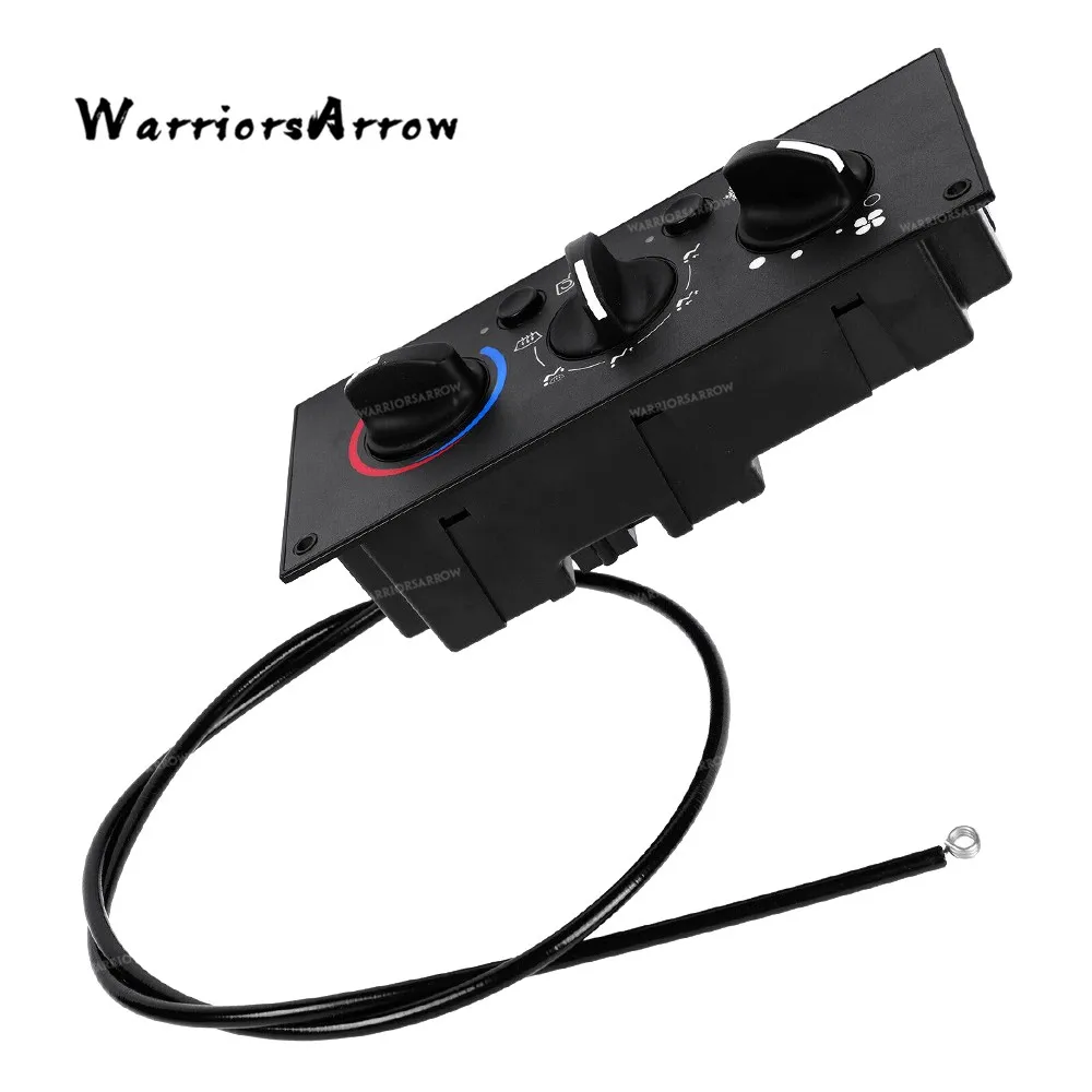 

8 Pins Heavy Duty Heater Control Assembly Black For Kenworth T300 C500 T600A T800 W900 2002 2003 2004 2005 2006 5995511 599-5511