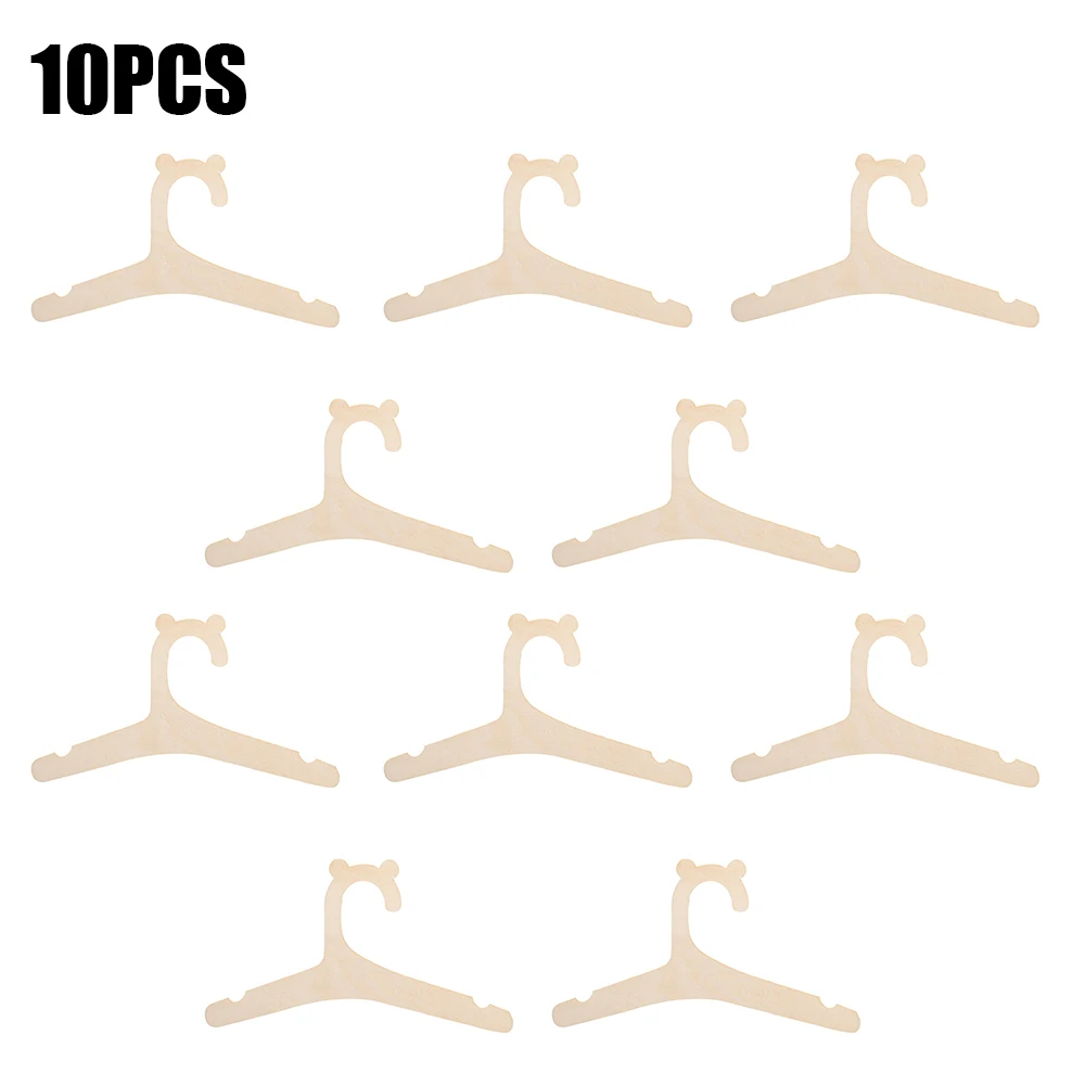 

10 Pcs Baby Creative Hanger Rack Baby Wooden Clothes Hanger Home Girls Princess Room Nursery Decor For Kids Present
