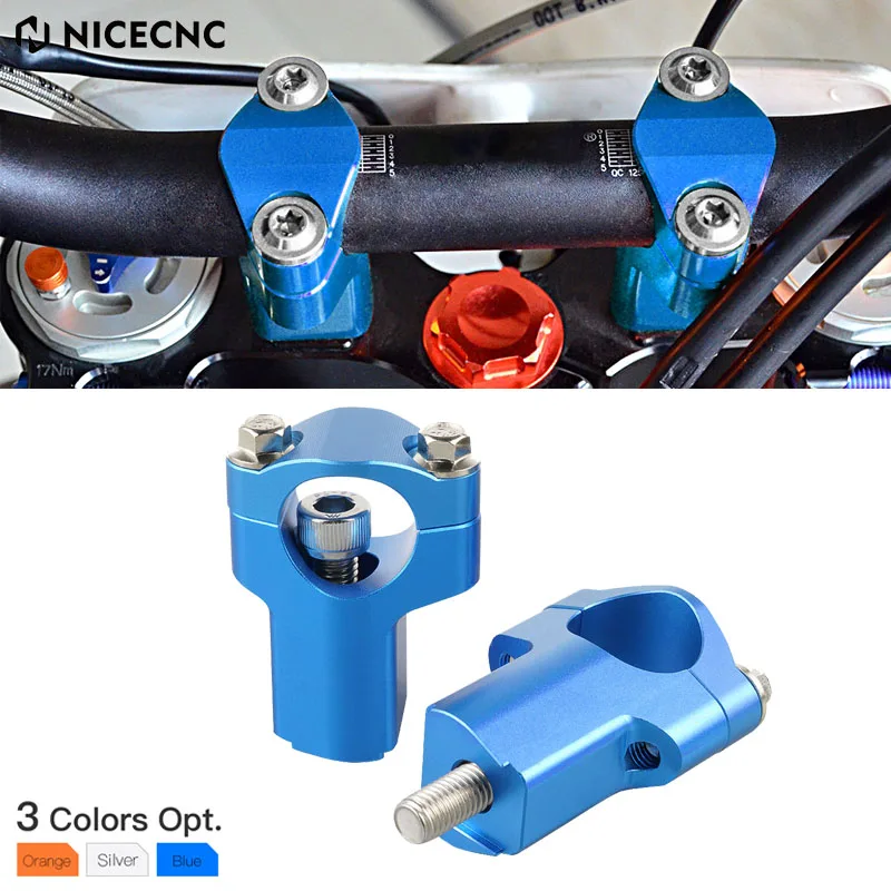 

52MM Handlebar Riser Bar Mount Handle Clamp for Husqvarna FE TE 125-501 2016-2022 TC FC FE 2014-2015 Husaberg FE TE 2009-2014
