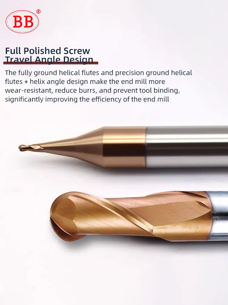 

Шариковый нос BB DIY R0.55-R5.95 Две десятичный точечный радиус для алюминия 150 мм 200 мм